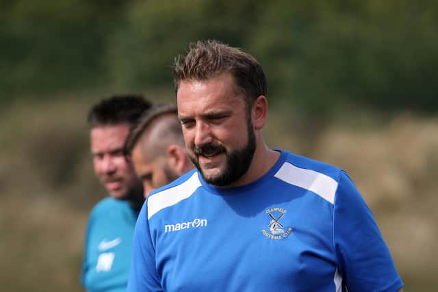 Clanfield manager Lee Blakely. Picture: Chris Moorhouse