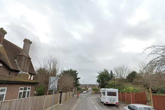 The incident happened in Burrill Avenue, Cosham. Picture: Google Maps