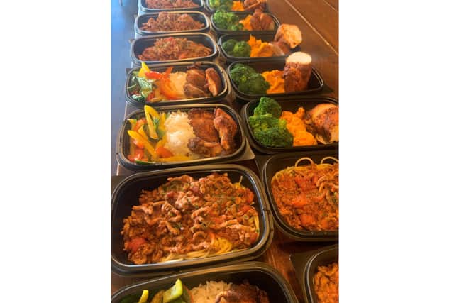Some of the meals that Waterlooville-based Prepped donated to Portsmouth teachers