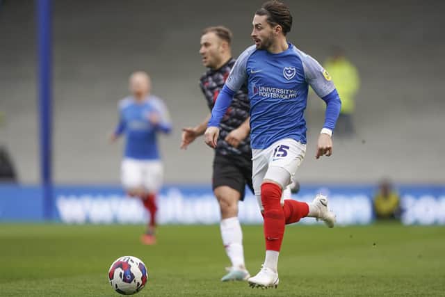 Blackpool's Owen Dale has proven to be a popular loan signing for Pompey this season. Picture: Jason Brown/ProSportsImages