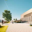 Artist's impression of the new leisure centre