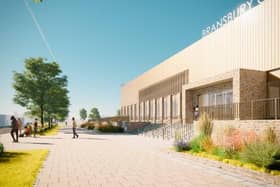 Artist's impression of the new leisure centre
