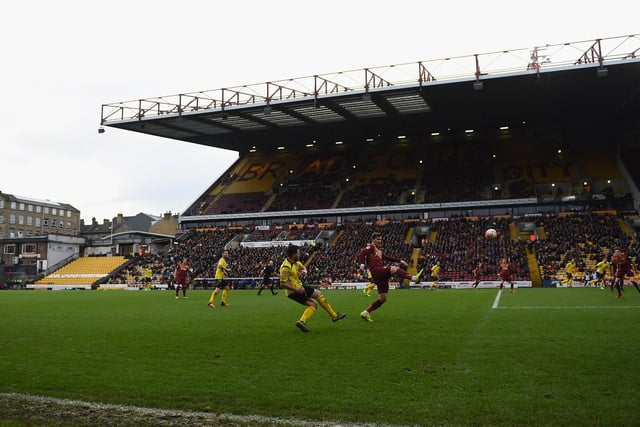 Bradford’s home fixture against Walsall is the only League Two game that makes it onto the list as 16,433 fans watched Mark Hughes’ men sneak a 2-1 win at Valley Parade. The three points saw the Bantams move up to fifth in the table as they look to make a return to League One.