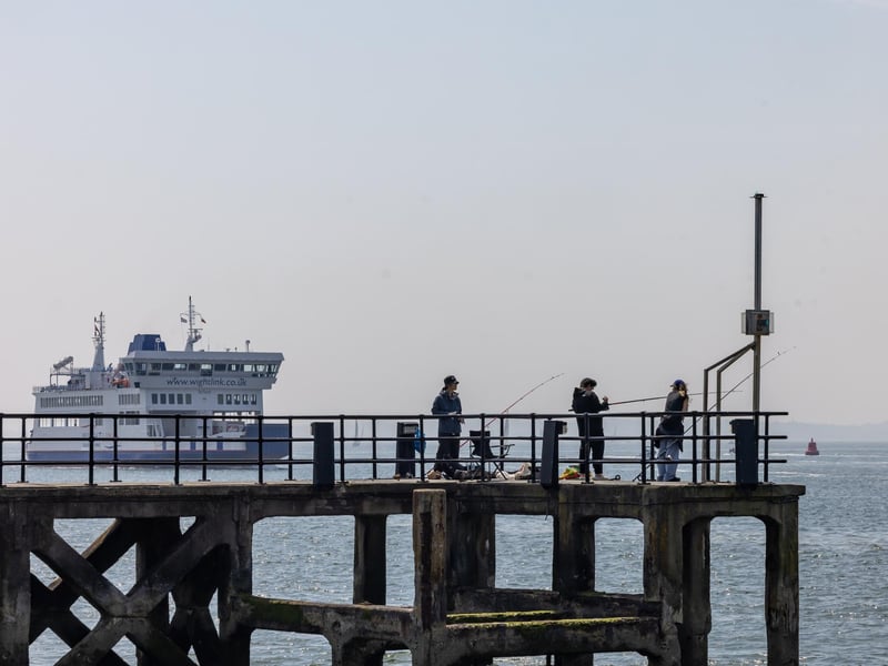 Hoping for something fresh for tonight's dinner at the Square Tower. Picture: Mike Cooter (110524)