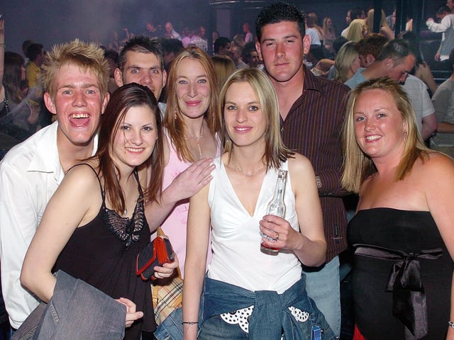 Revellers having a good time at Time & Envy nightclub in Southsea. Picture: (052281-0049)