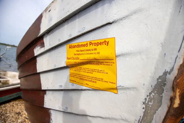 Local boat owners are displeased after Portsmouth City Council put 7 day disposal notices onto a large number of boats on Eastney Shore.
Photos By Alex Shute
