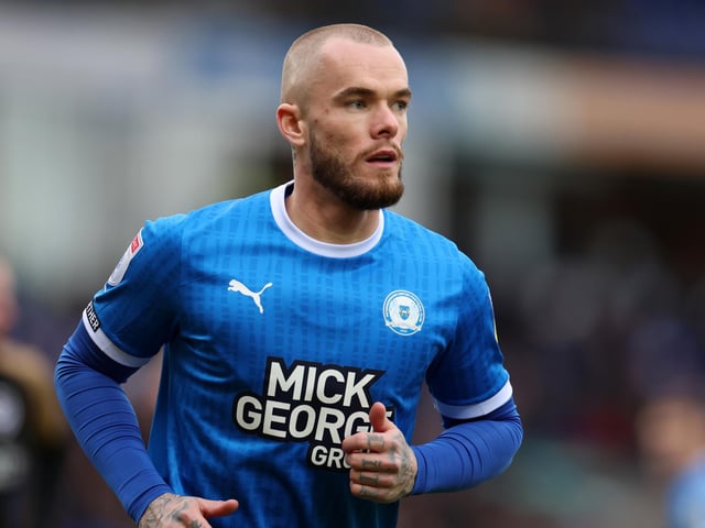 Club: Peterborough; Age: 27; Appearances: 34; Goals scored: 6; Assists: 9; WhoScored rating: 7.16.
