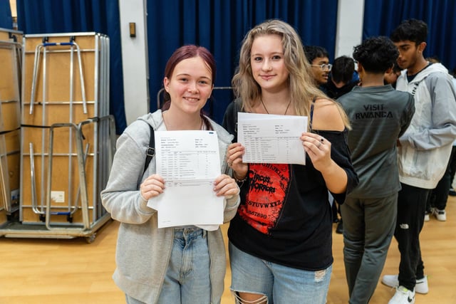 Students from The Portsmouth Academy have collected their GCSE results this morning.
