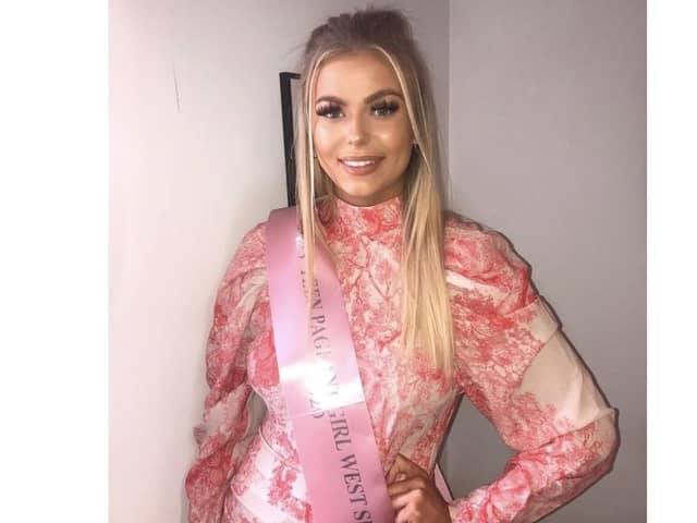 Cerys Hewson, 18 from Waterlooville, has been raising money for charities close to her heart ahead of competing for the title of Miss Teen Pageant Girl in August 2020
