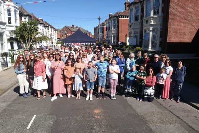 Residents in Herbert Road, Southsea, celebrated The Queen's Platinum Jubilee with a street party on Thursday, June 2, 2022. Picture: Sarah Standing (020622-8767).