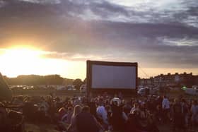 Outdoor cinema will be heading to Portsmouth, with scenes like this one in West Sussex replicated in the city