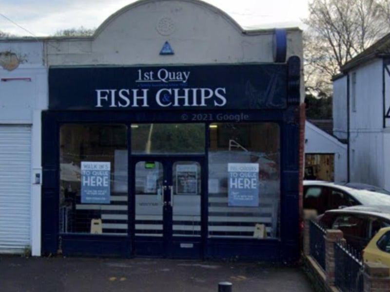 1st Quay at 138 London Road, Waterlooville was rated 5 on April 10.
