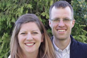 The Rev Dan Greenfield and his wife, the Rev Jude Greenfield