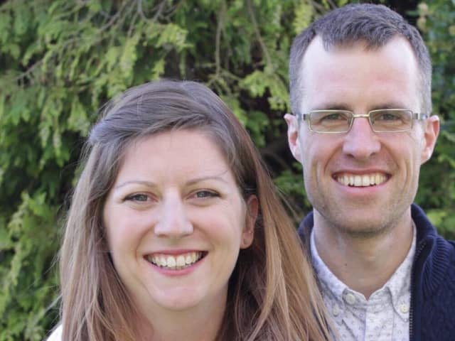 The Rev Dan Greenfield and his wife, the Rev Jude Greenfield