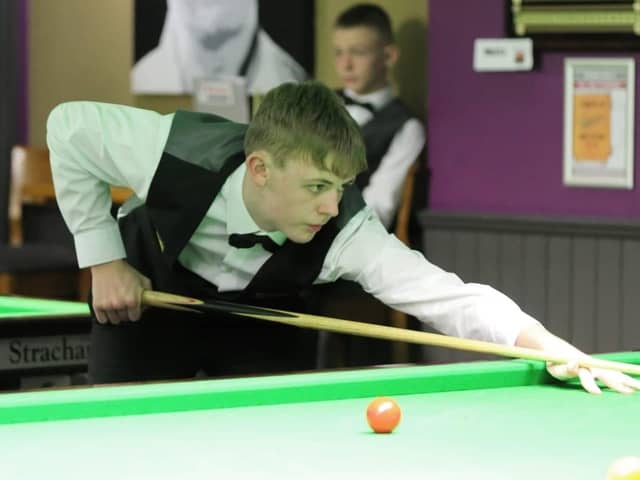 Havant snooker starlet Jamie Wilson. Picture: Ellen Demarré