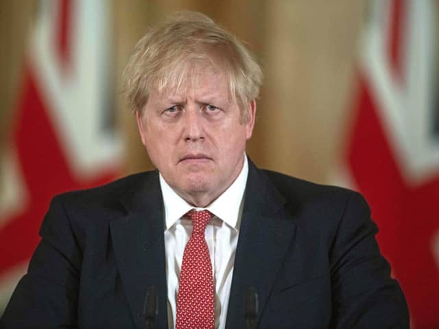 Boris Johnson has been placed into intensive care as he battles coronavirus. Photo by Julian Simmonds/Daily Telegraph/PA Wire.