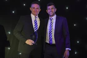 Colby Bishop picked up Pompey's Players' Player of the Season award as well as the Men's Player of the Season trophy.