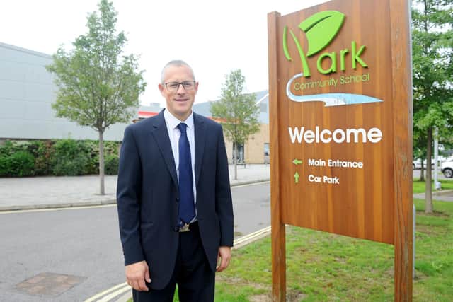Park Community School headteacher, Chris Anders, said he is excited about the return of pupils to school but has warned about the challenges ahead.

Picture: Sarah Standing