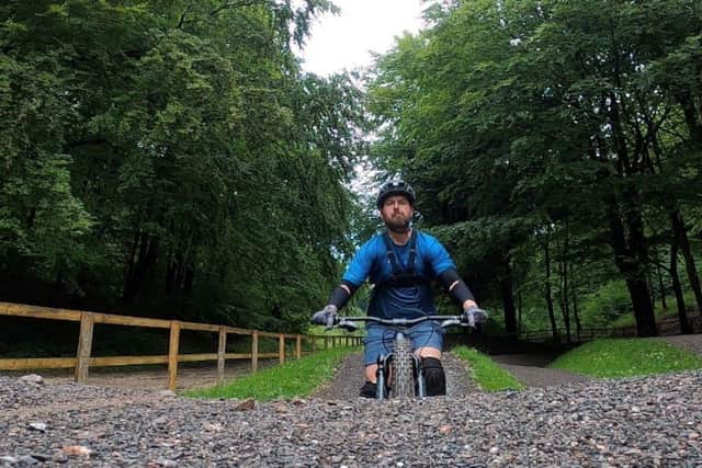 Ben Dibley is taking on a 60-mile cycling challenge