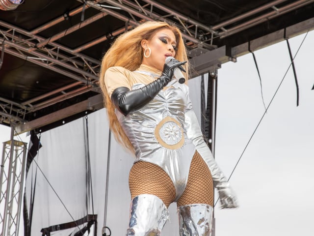 Southsea Common was transformed this weekend into a Thai craft and food extravanganza for the whole family. Pictured - The Thai Ladyboy show was a hit with visitors.Photos by Alex Shute