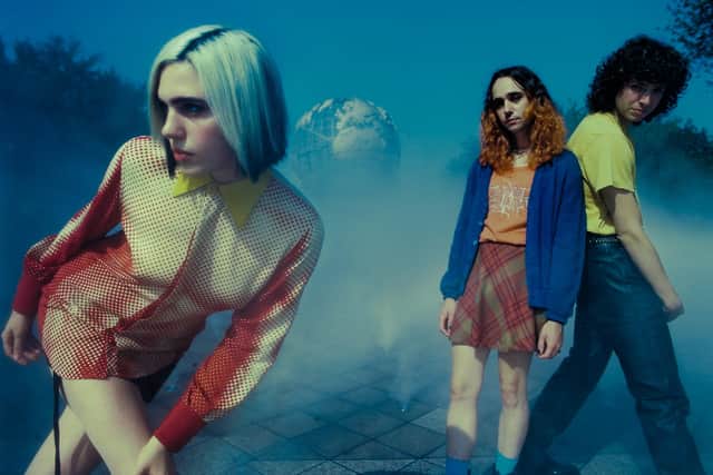 Sunflower Bean are at The Wedgewood Rooms on April 10, 2022. Picture by Driely S