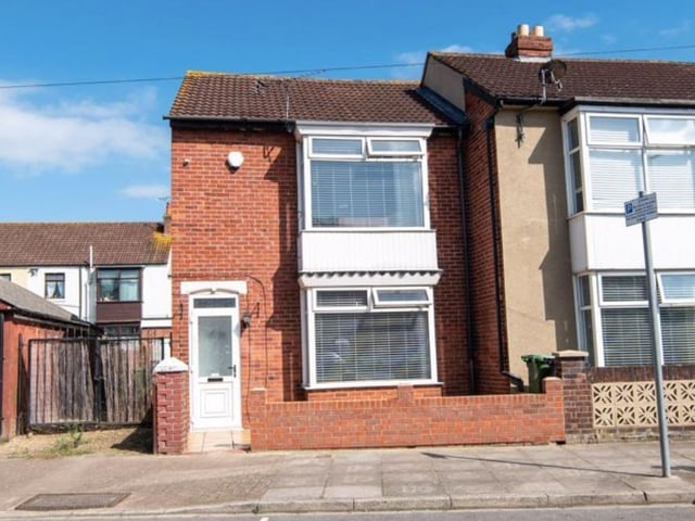 This three bedroom home in Milton Road, Portsmouth, is on the market for £280,000.