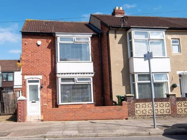 This three bedroom home in Milton Road, Portsmouth, is on the market for £280,000.