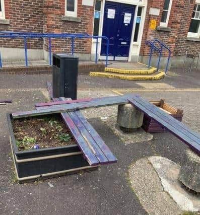 Vandalism at Fratton Community Centre 
