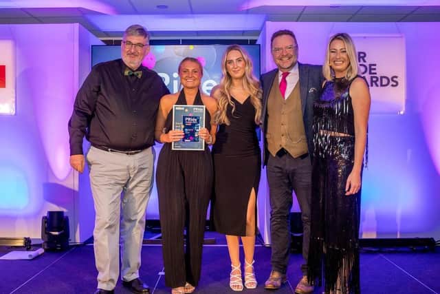 Briscoe PR with their prestigious gold award