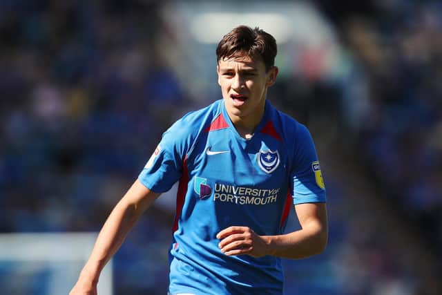 Josh Flint was released by Pompey, yet will be playing in the Eredivisie with FC Volendam next season. Picture: Joe Pepler
