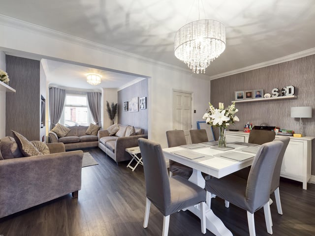 This three bedroom terraced house is on the market for £295,000. It is listed by Chinneck Shaw.