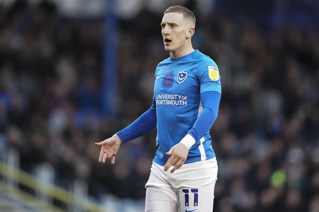 Pompey Appearances: 190; Pompey goals: 50; When contract expires: 2023.