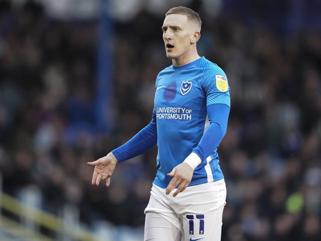 Pompey Appearances: 190; Pompey goals: 50; When contract expires: 2023.