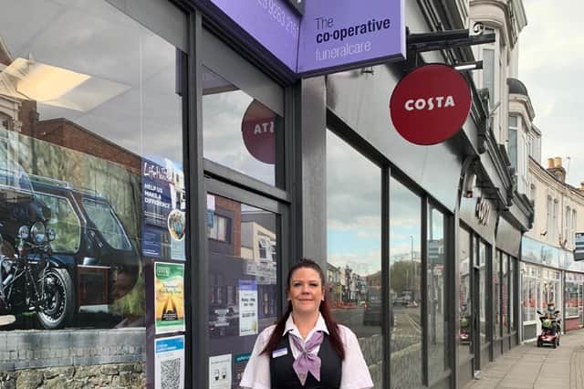 Joanne Pitman,  Funeral Co-ordinator at The Co-operative Funeralcare in Southsea