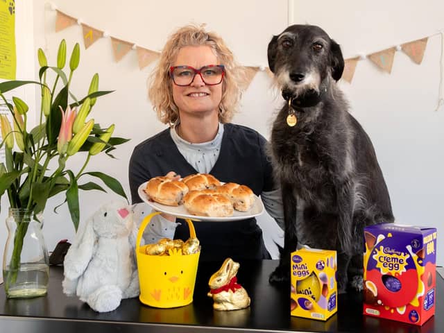 Easter treats such as chocolate eggs and hot cross buns can be toxic to pets.