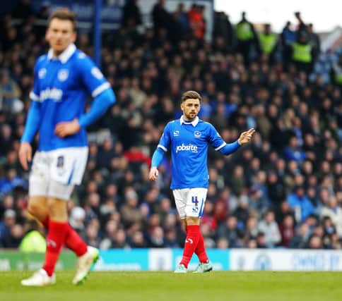 Danny East largely operated as a full-back during two seasons at Pompey - now he's playing as a number 10. Picture: Joe Pepler