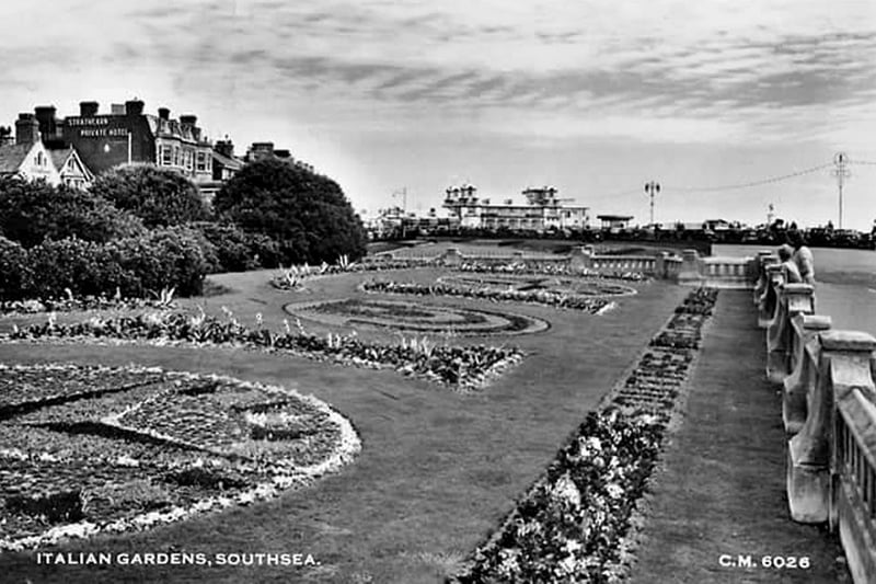 The Italian Gardens, Southsea.