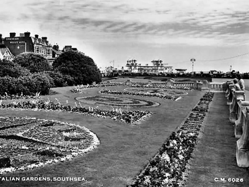 The Italian Gardens, Southsea.