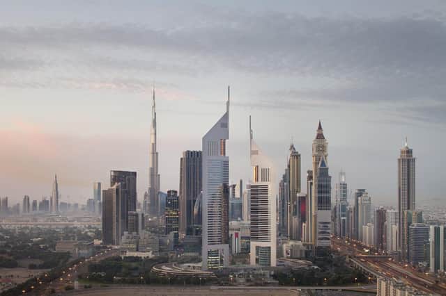 Dubai has been a popular destination for influencers while lockdown has been in force in the UK. Picture by PA.