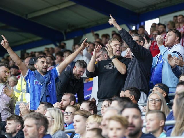 18,150 home fans got behind the Blues during Saturday's 3-1 defeat at the hands of the Black Cats.