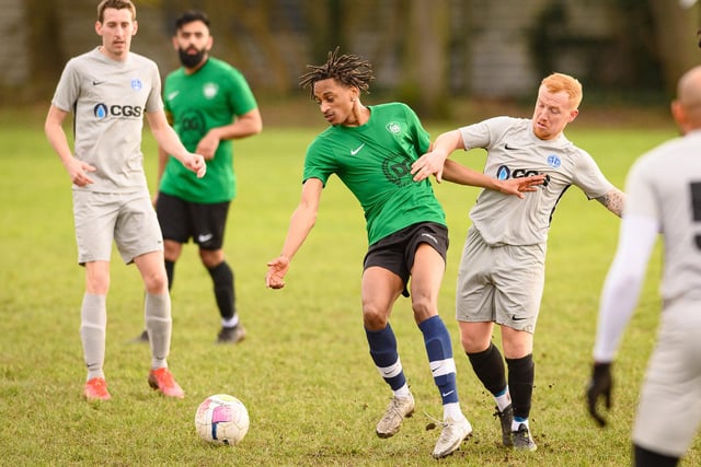 Mother Shipton (grey) v FFTP. Picture: Keith Woodland