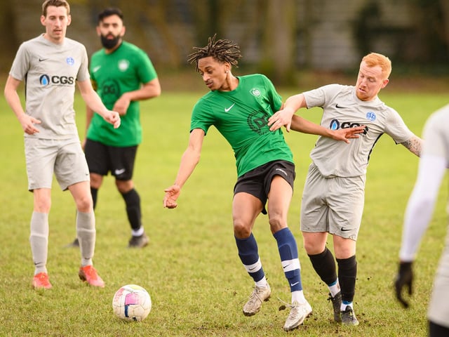 Mother Shipton (grey) v FFTP. Picture: Keith Woodland