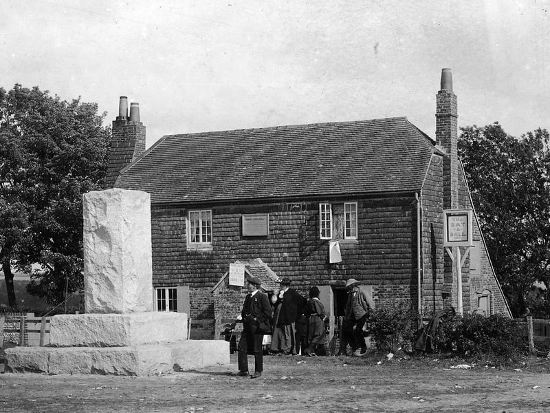 The Bat and Ball at Hambledon about 1905. Picture: Paul Costen collection