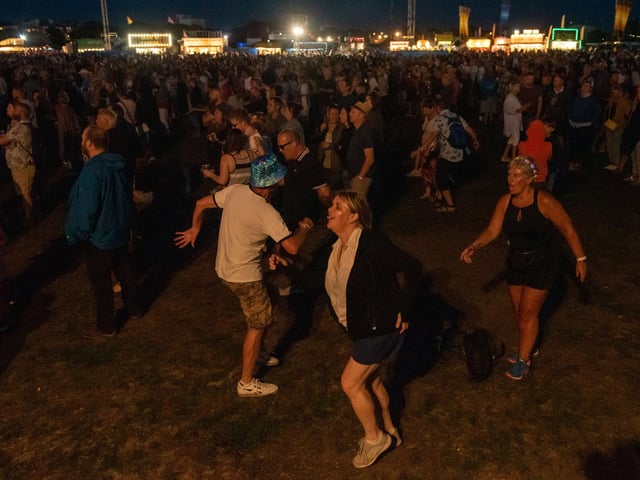 The Specials performed on the Common Stage at 2019's Victorious Festival.