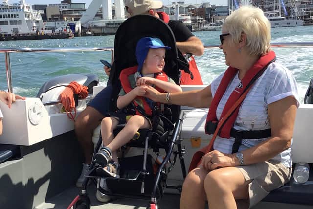 Wetwheels takes people of all ages on fully accessible barrier-free power boat trips