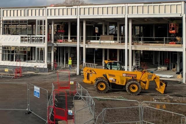 School construction. Image: Hampshire County Council