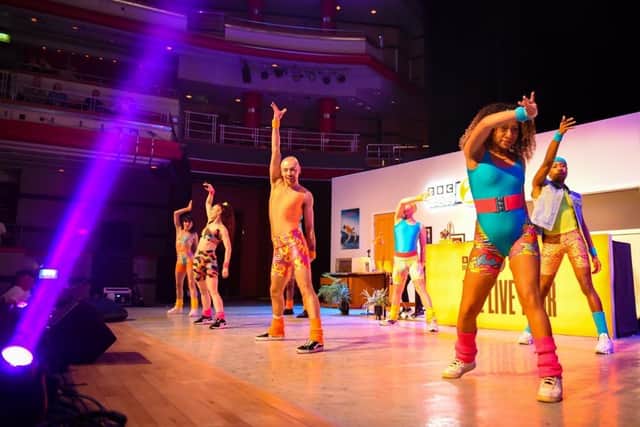 The Sounds of the 80s dancers