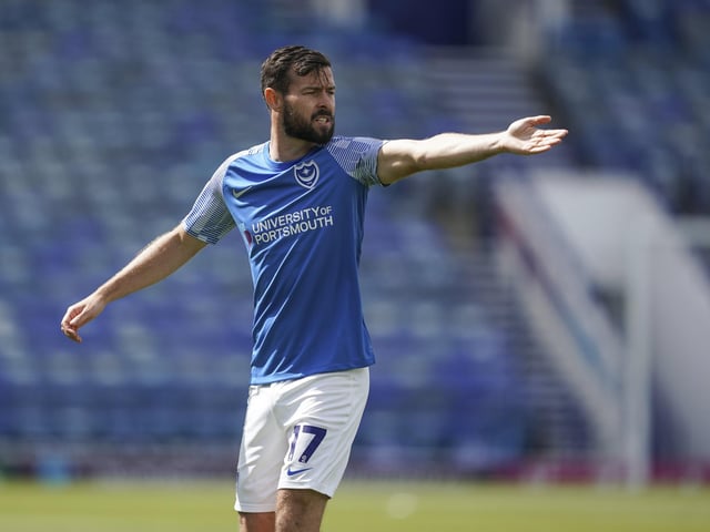 Joe Rafferty was solid at right-back for Pompey in their pre-season friendly defeat against Coventry     Picture: Jason Brown/ProSportsImages