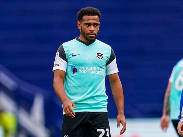 Pompey appearances: 43; Pompey goals: 1; Contract expiration: 2023; Club option: N/A.