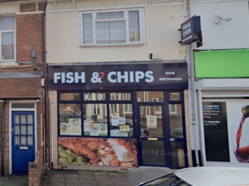 New Britannia Fish And Chips, in 160 New Road, was given a four-out-of-five rating by the Food Standards Agency after an inspection on May 17 2023.
